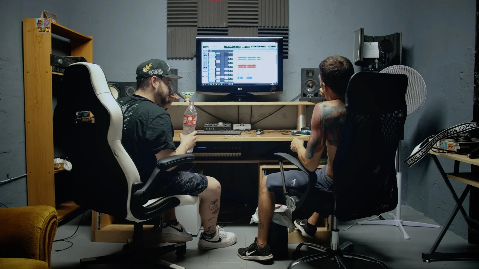 Djokobeatz en el estudio
